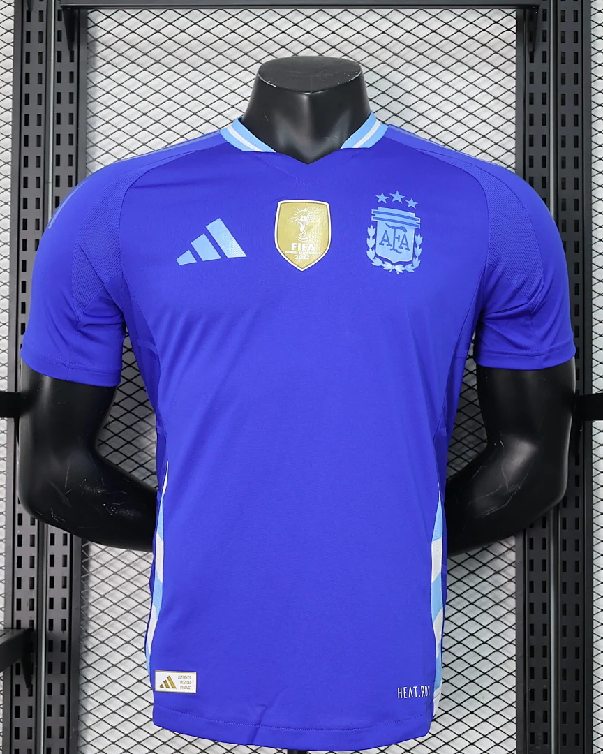 Camisola Argentina Alternativa Versão Jogador