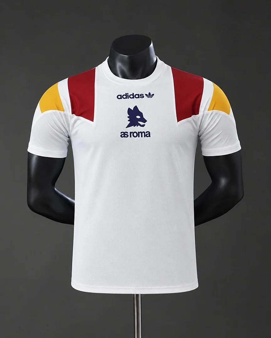 Camisola AS Roma 26/27 Lifestyle Branca Versão Jogador