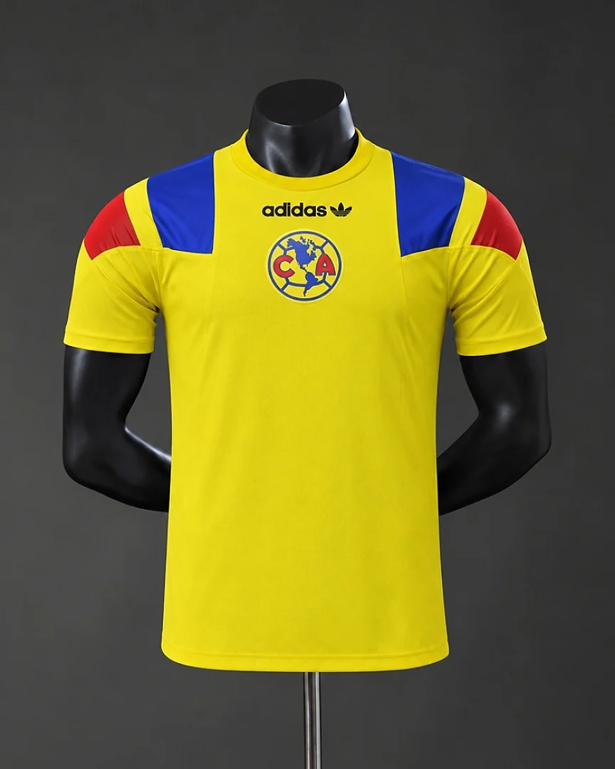 Camisola Club América 26/27 Lifestyle Amarela Versão Jogador