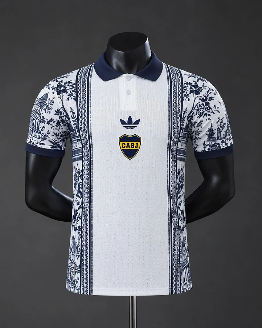 Camisola Boca Juniors 26/27 Edição Especial Branca Versão Jogador