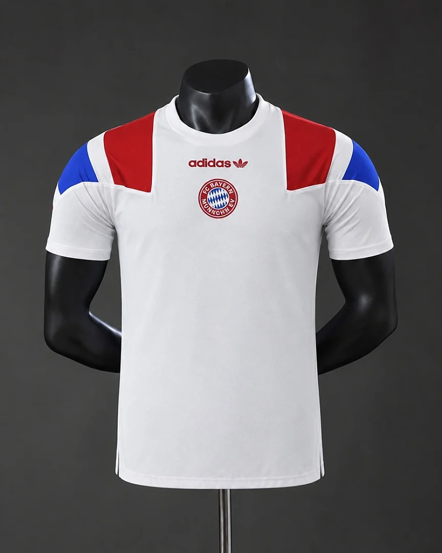 Camisola Bayern Munique 26/27 Lifestyle Branca Versão Jogador