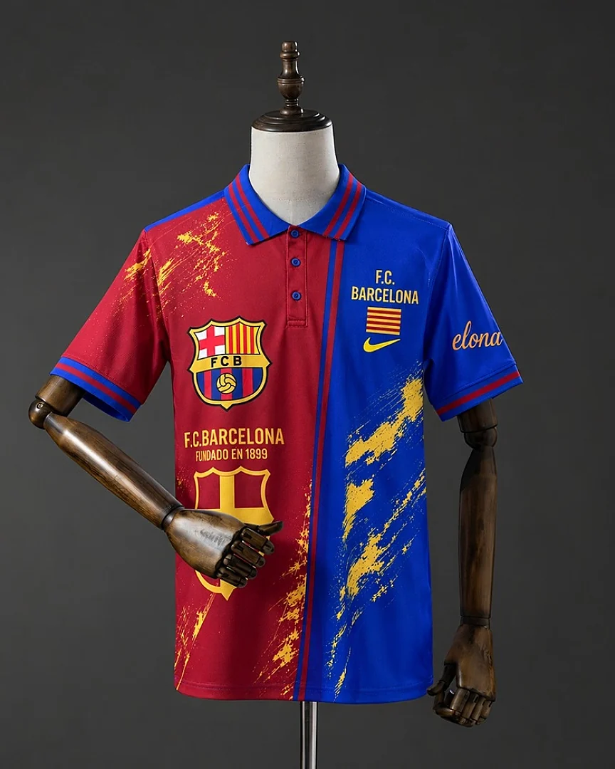 Camisola Retro Barcelona Centenário