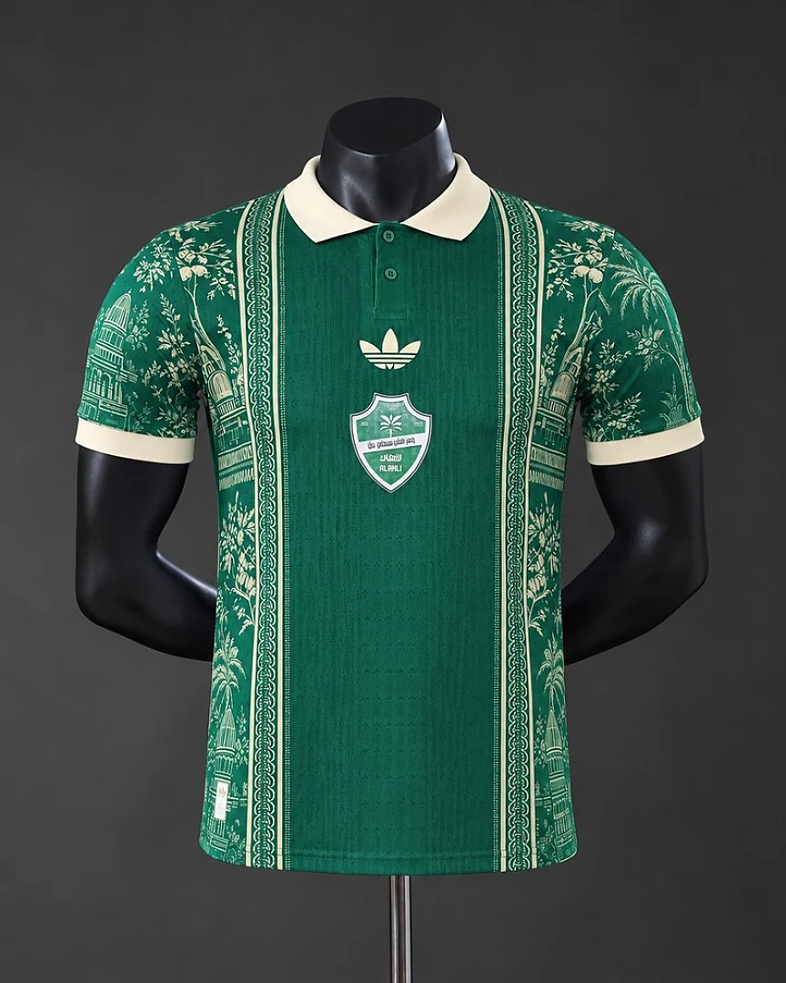 Camisola Al-Ahli 26/27 Edição Especial Verde Versão Jogador