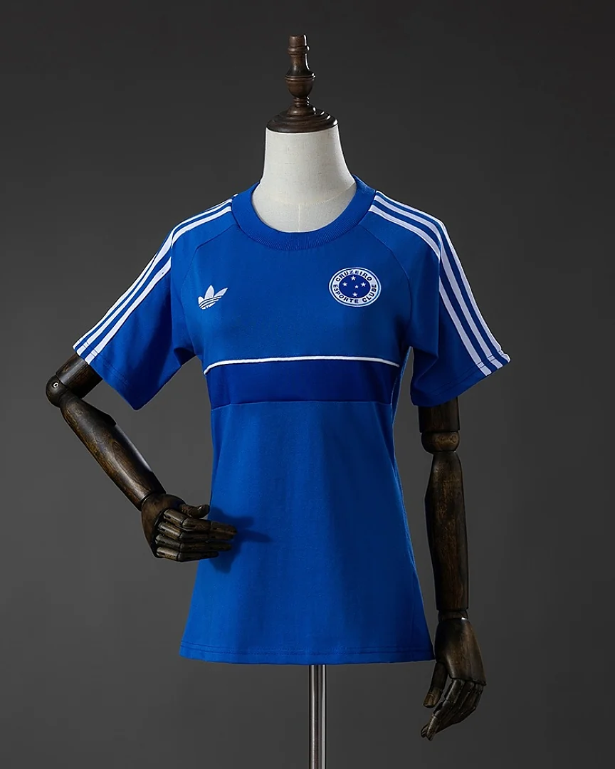 Camisola Cruzeiro 26/27 Lifestyle Azul Mulher