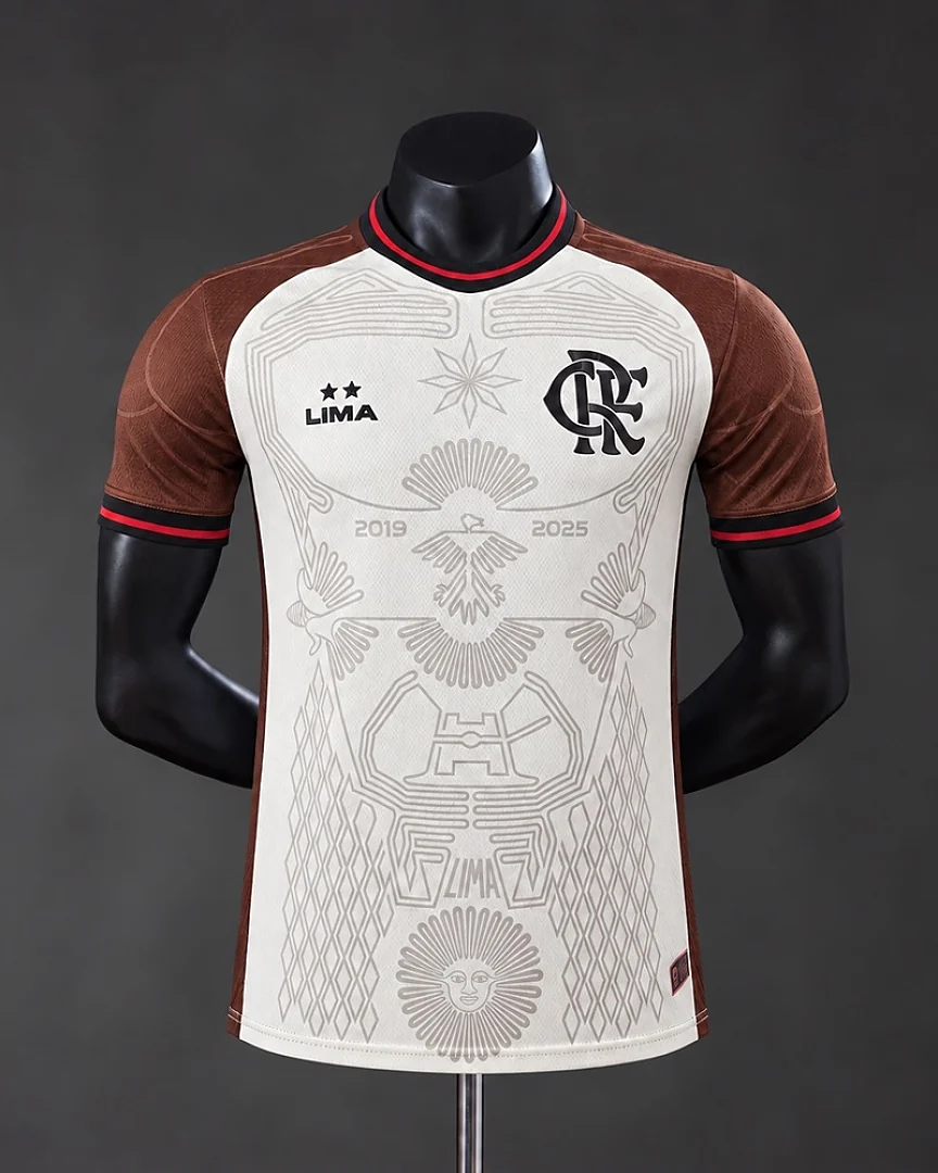 Camisola Flamengo 26/27 Edição Especial Branca Versão Jogador
