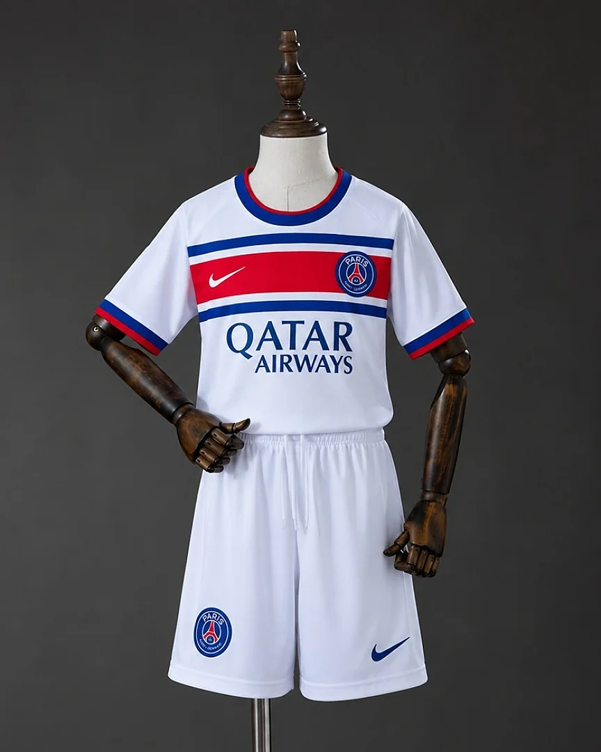 Kit Criança Paris Saint-Germain 26/27 Branco