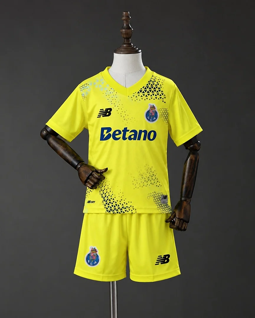 Kit Criança FC Porto Guarda-Redes Amarelo
