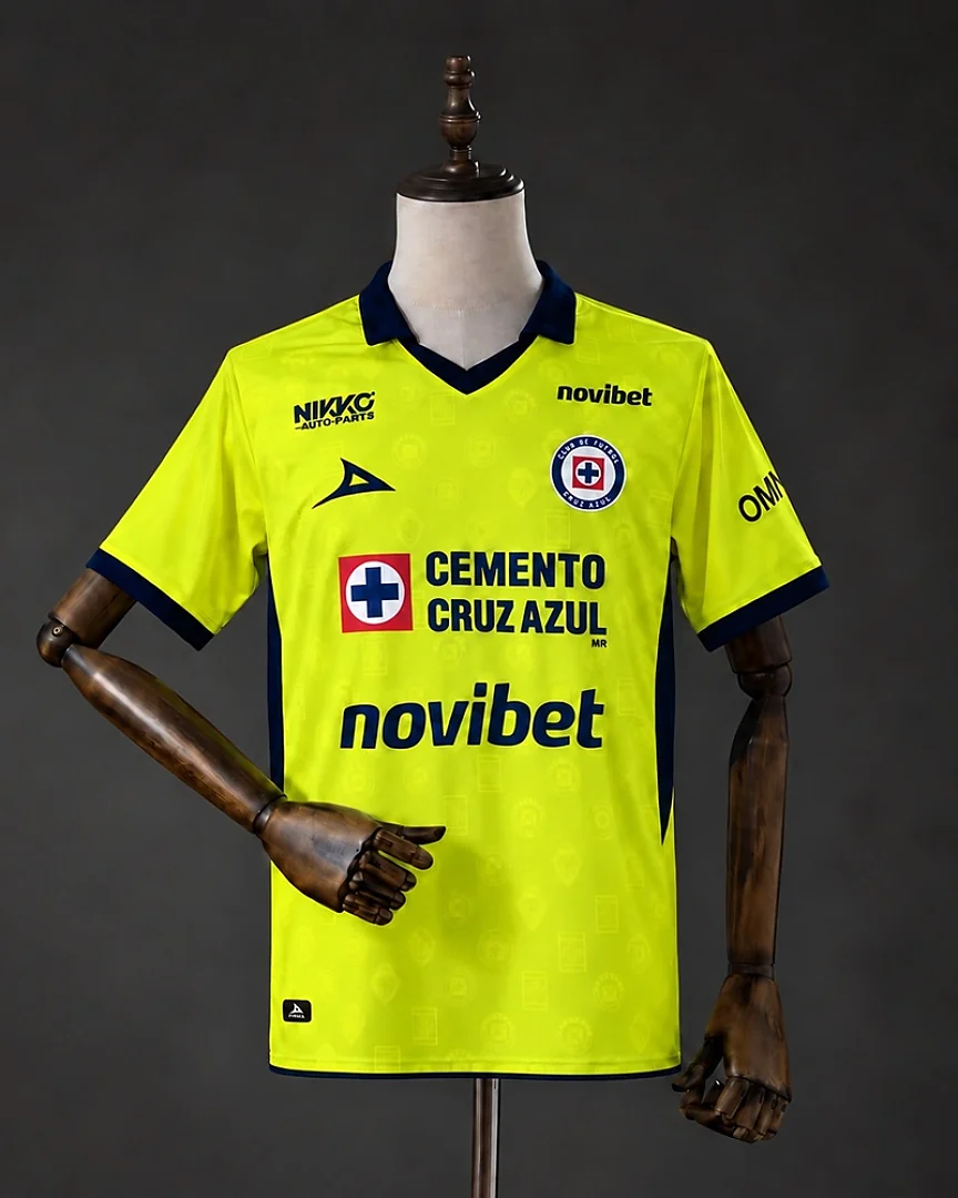 Camisola Cruz Azul 26/27 Guarda-Redes Amarela