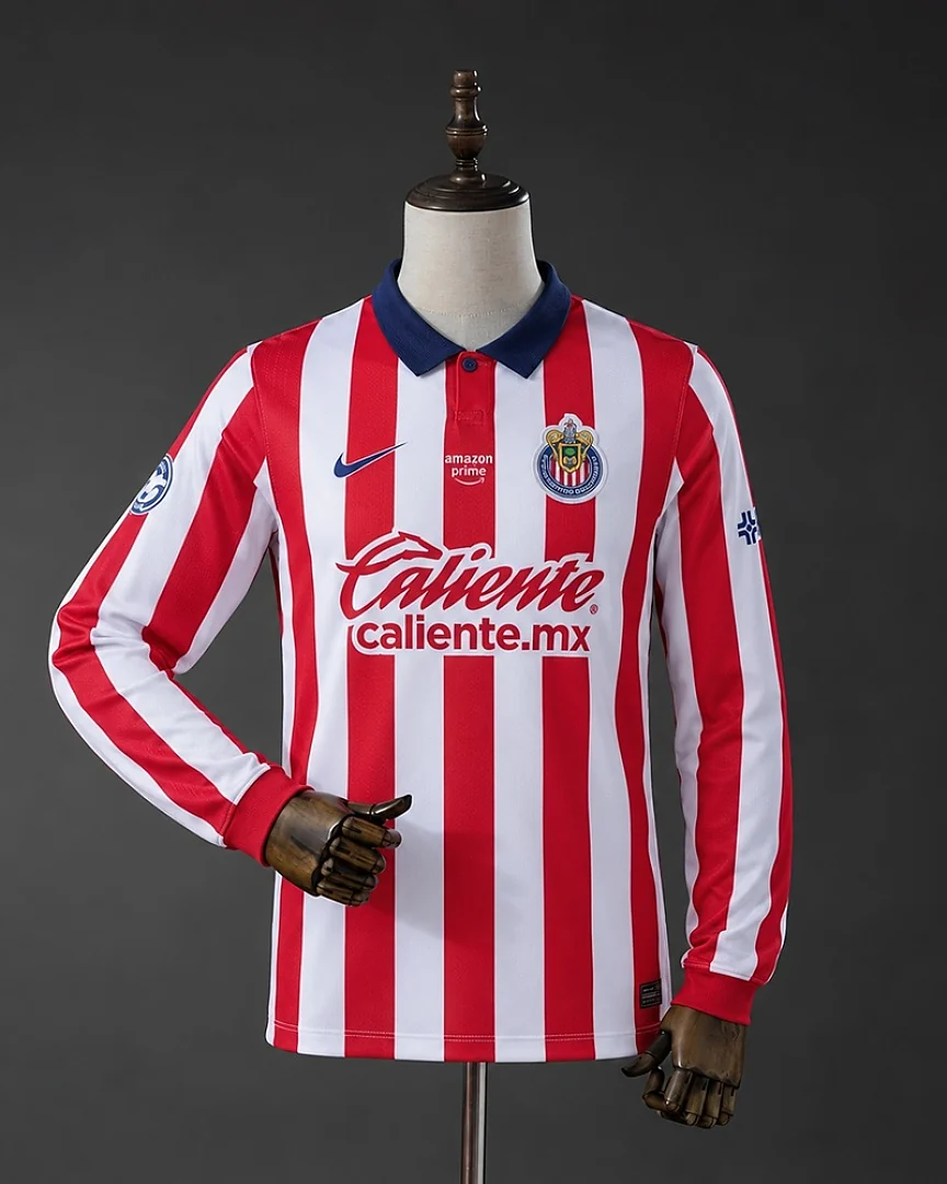 Camisola Chivas de Guadalajara 26/27 Principal Manga Comprida