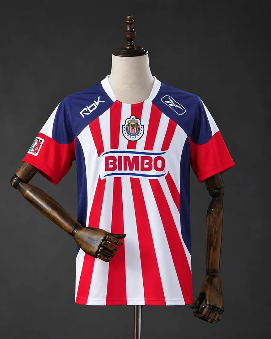 Camisola Retro Chivas de Guadalajara 08/09 Principal