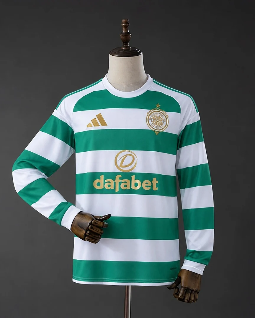 Camisola Celtic 26/27 Principal Manga Comprida
