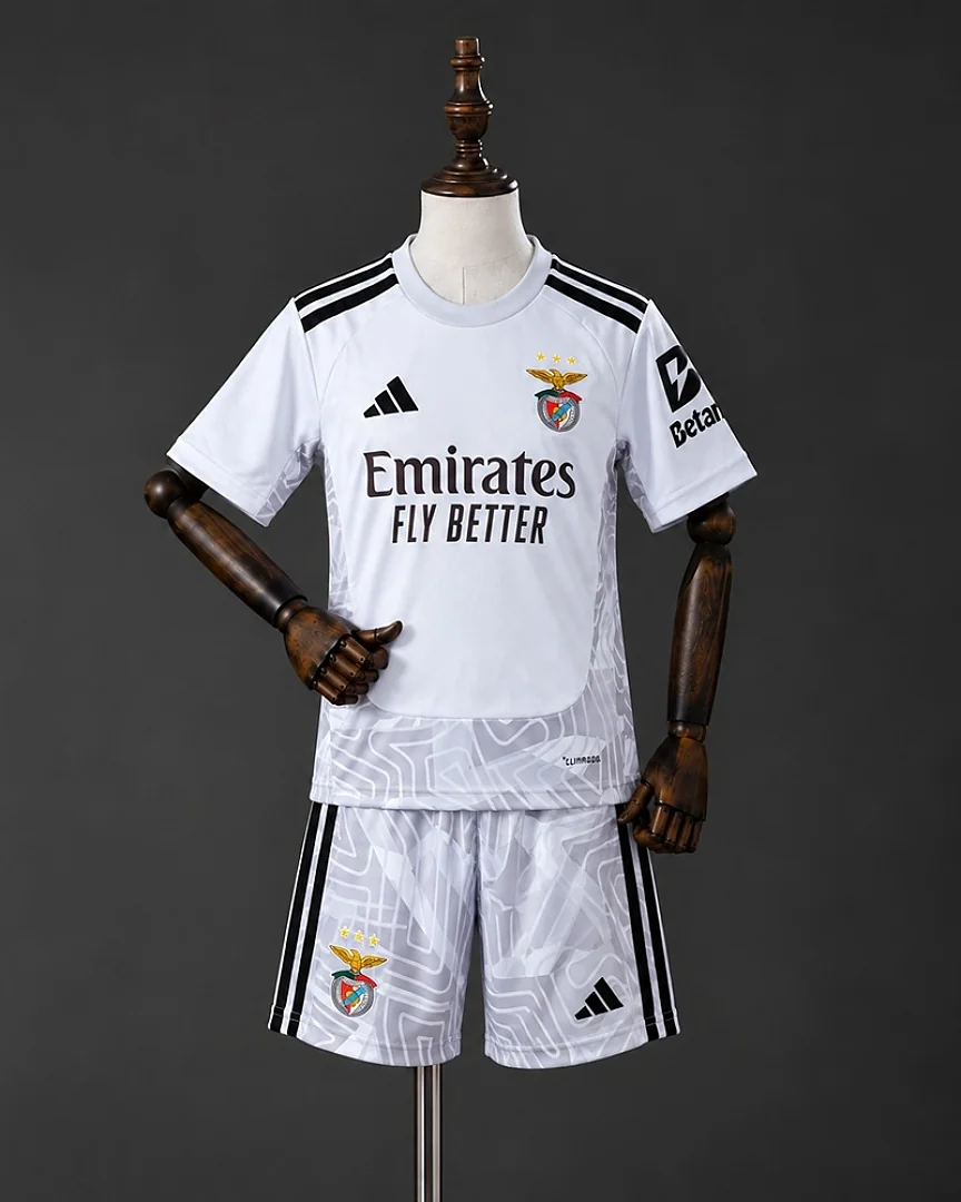 Kit Criança Benfica 26/27 Guarda-Redes Cinzento