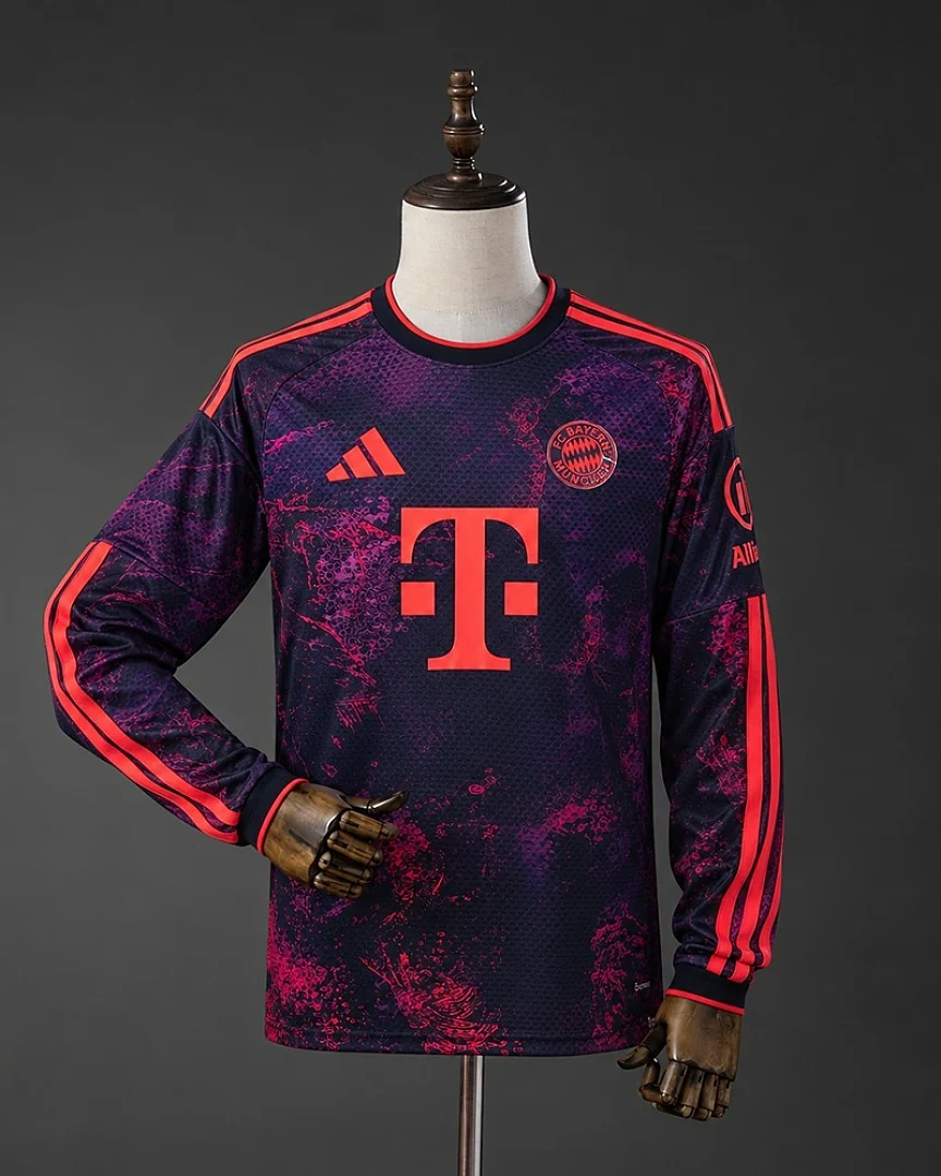 Camisola Bayern Munique 26/27 Terceira Manga Comprida