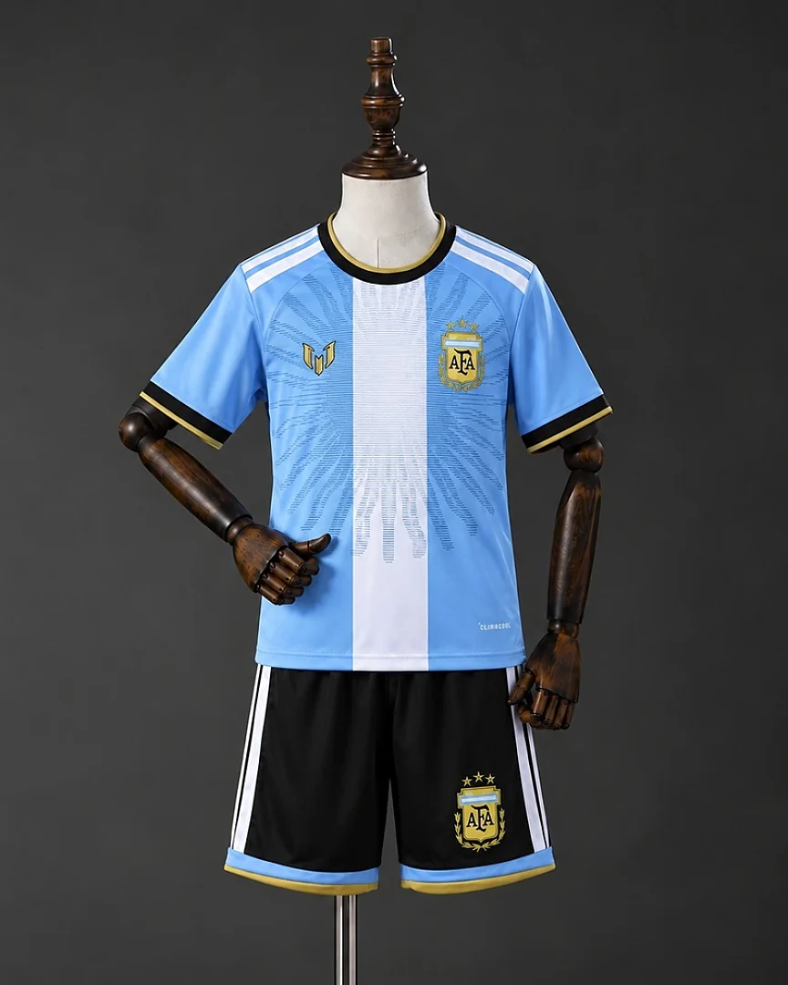 Kit Criança Argentina 26/27 Despedida Azul