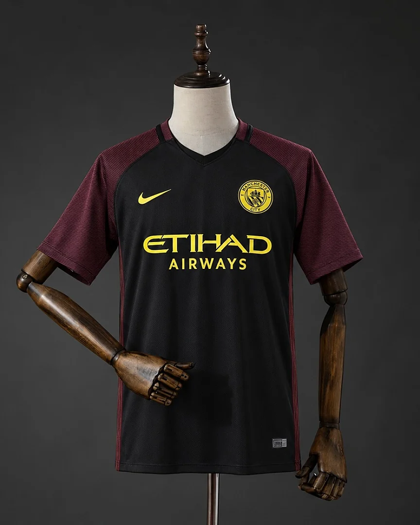 Camisola Retro Manchester City 16/17 Terceira