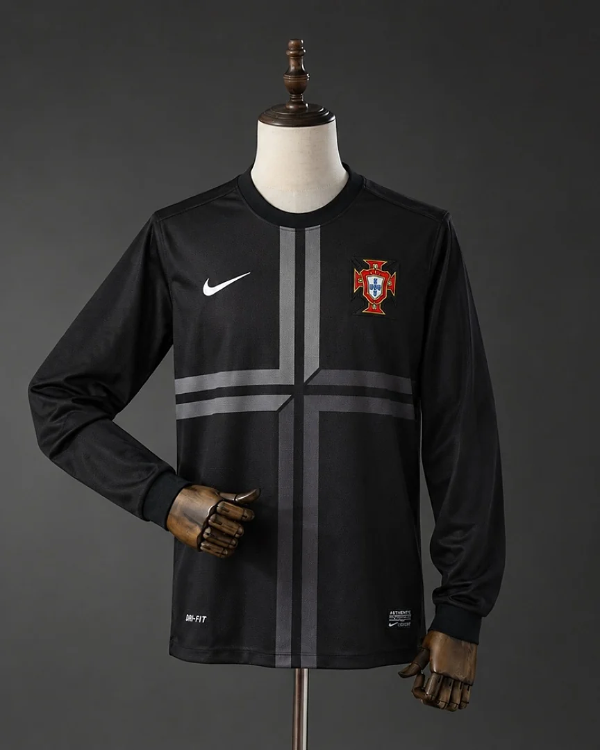 Camisola Retro Portugal 2013 Alternativa Manga Comprida