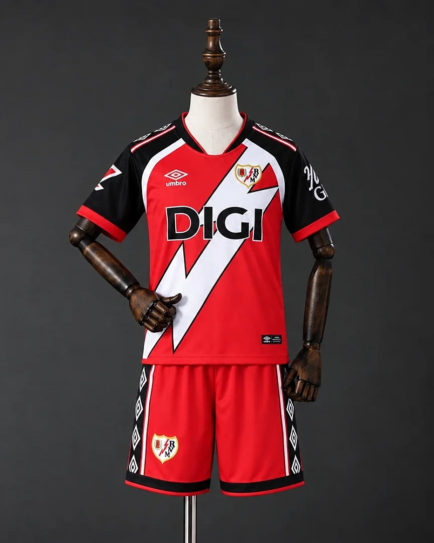 Kit Criança Rayo Vallecano 26/27 Alternativa