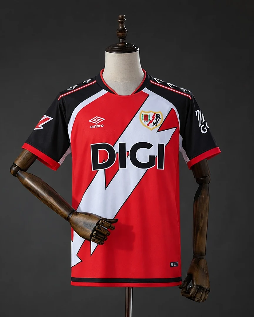 Camisola Rayo Vallecano 26/27 Alternativa