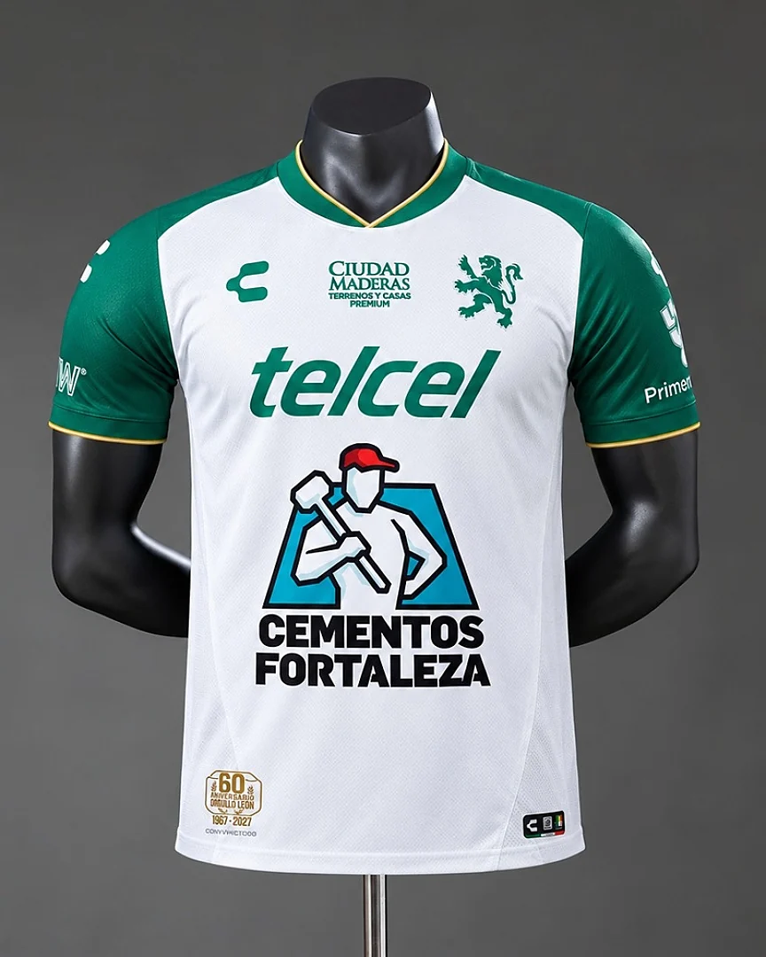 Camisola Club León 26/27 Alternativa Versão Jogador