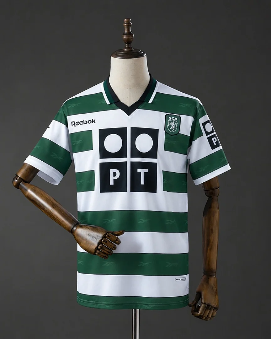 Camisola Retro Sporting CP 2000/01 Principal
