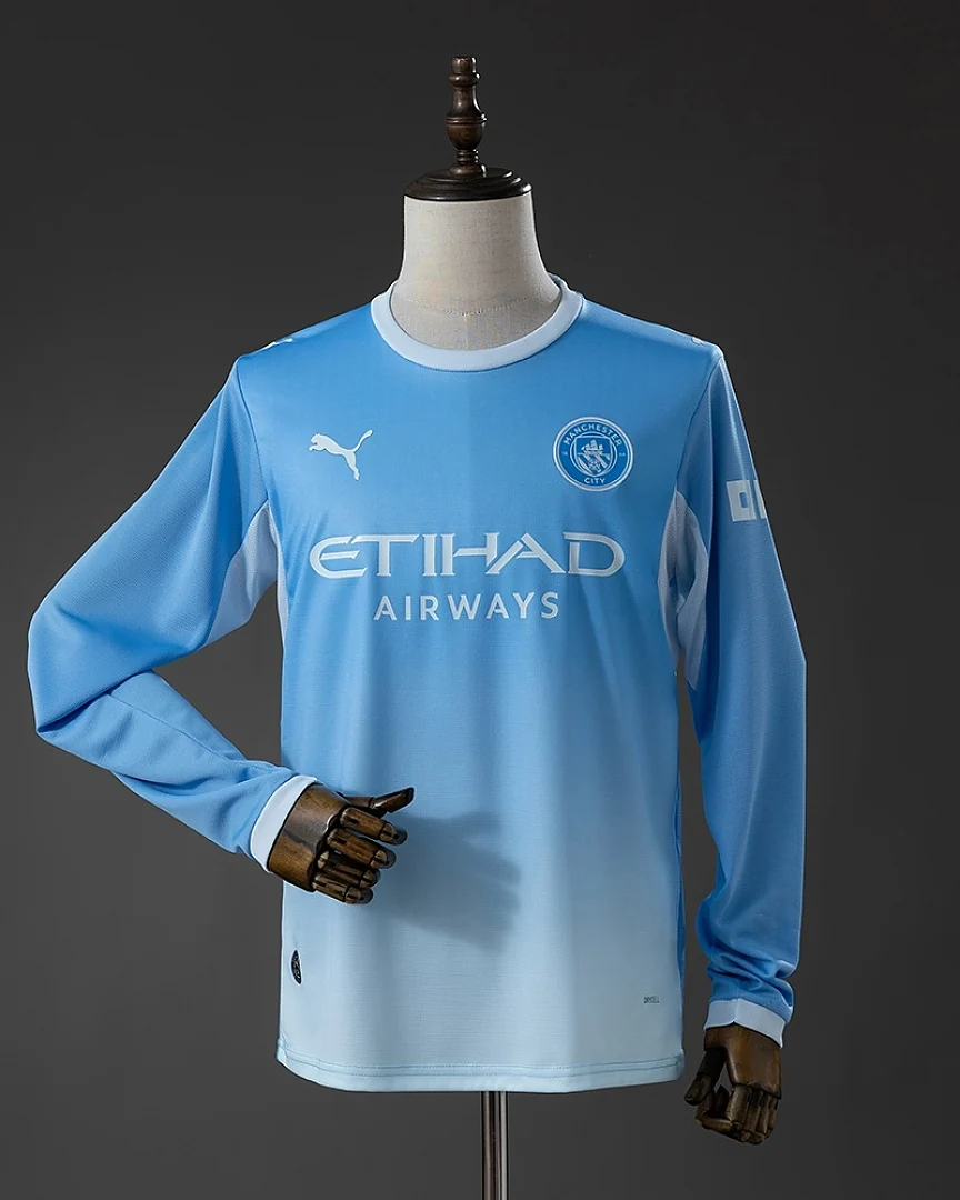Camisola Manchester City 26/27 Principal Manga Comprida