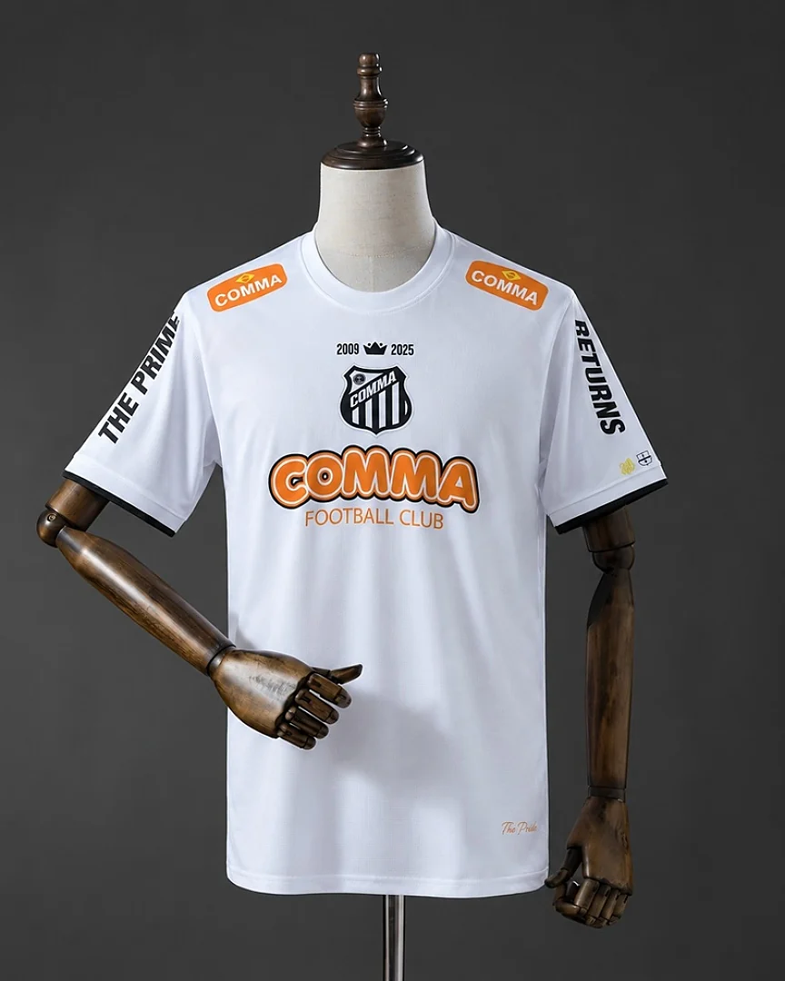 Camisola Retro Santos 2008 Edição Especial Branca