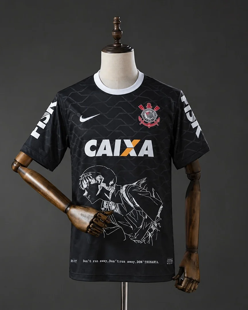 Camisola Retro Corinthians 2012 Edição Especial · Modelo 2