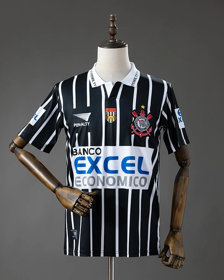 Camisola Retro Corinthians 1998 Alternativa