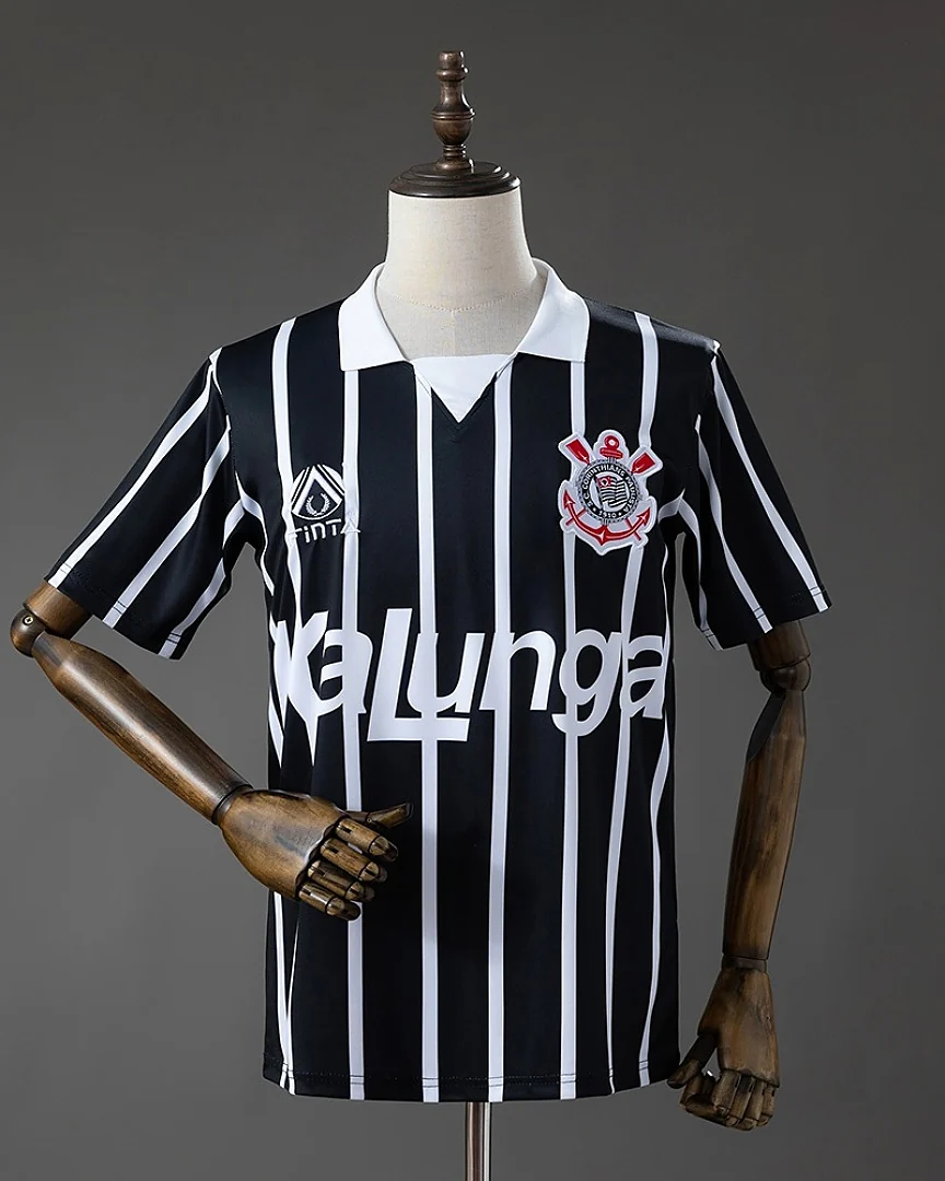Camisola Retro Corinthians 1990 Alternativa