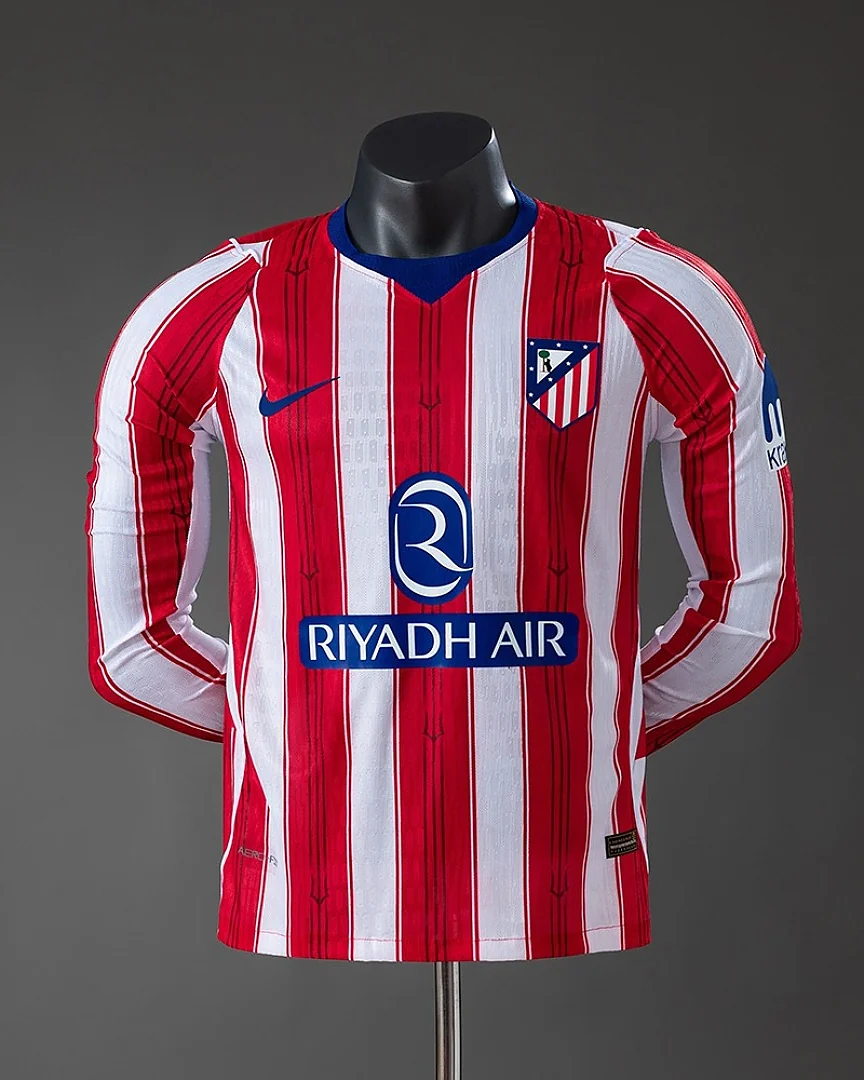 Camisola Atlético de Madrid 26/27 Principal Versão Jogador Manga Comprida