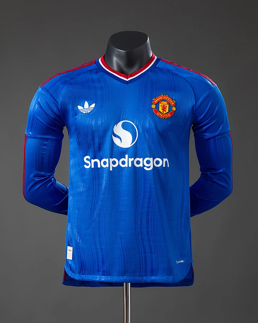 Camisola Manchester United 26/27 Alternativa Versão Jogador Manga Comprida