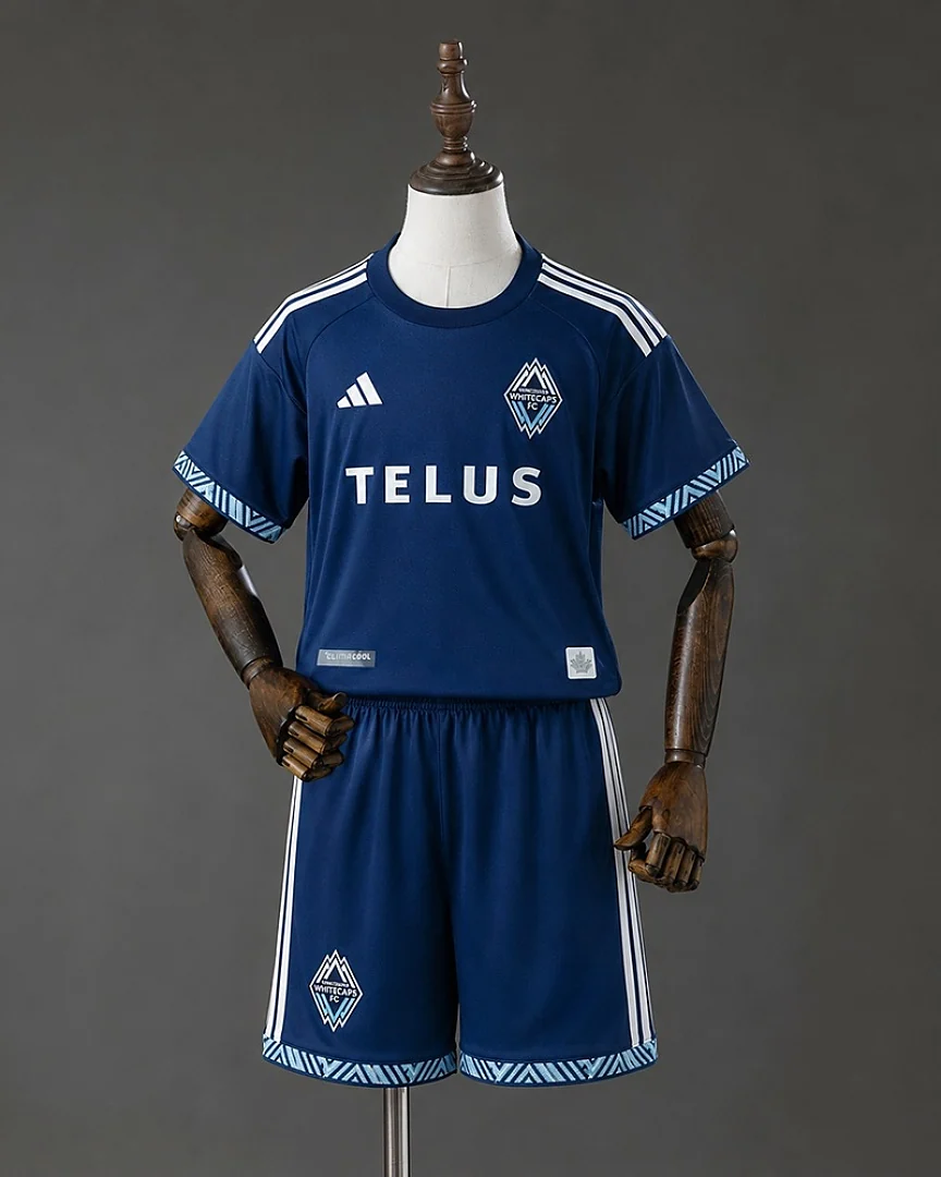 Kit Criança Vancouver Whitecaps 26/27 Alternativa