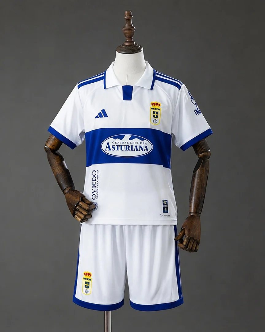 Kit Criança Real Oviedo 26/27 Terceira