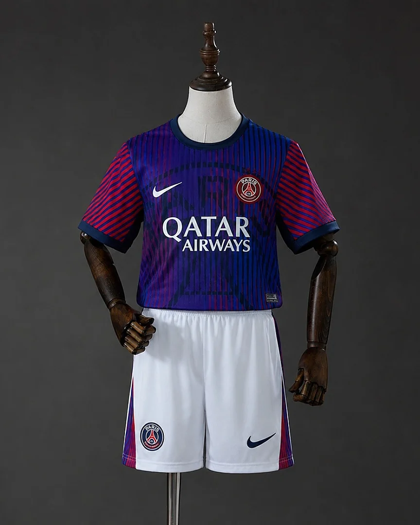 Kit Criança Paris Saint-Germain 26/27 Pré-Jogo