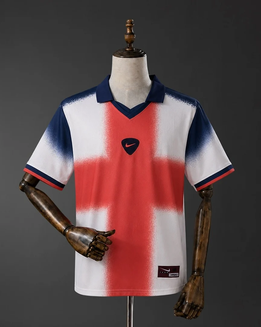 Camisola Retro Inglaterra Edição Especial