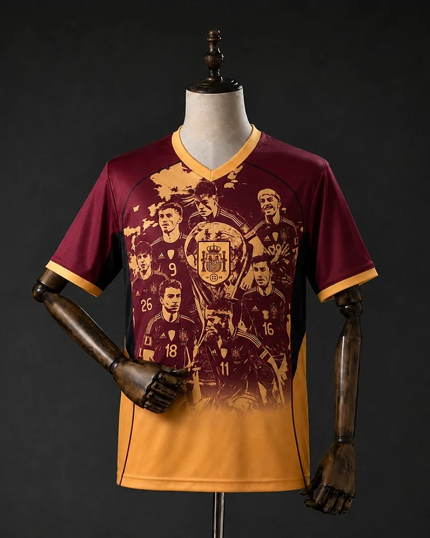 Camisola Espanha 2026 Comemorativa