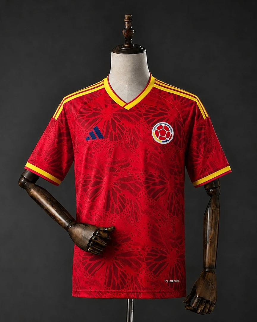 Camisola de Treino Colômbia 2026 Vermelha
