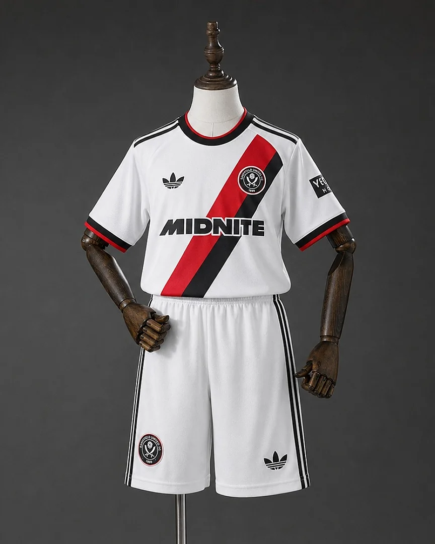 Kit Criança Sheffield United 26/27 Alternativa