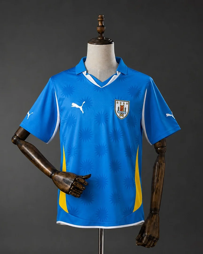 Camisola Retro Uruguai 2010 Principal