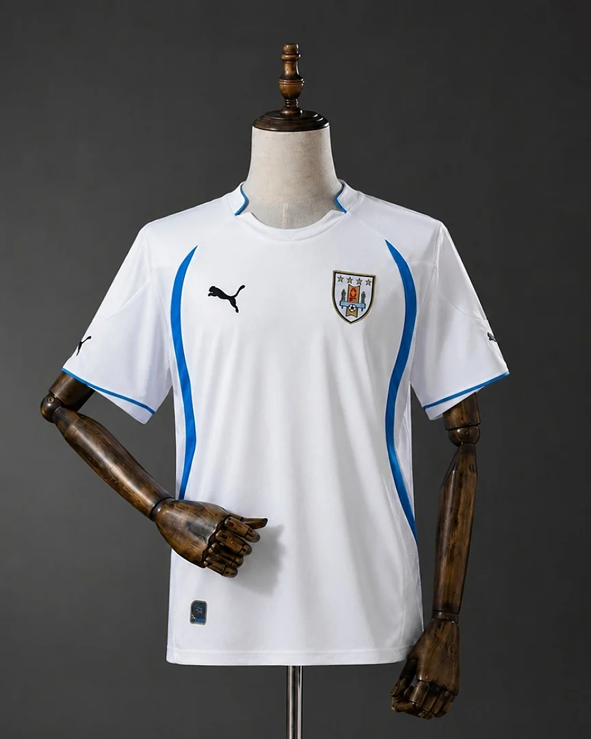 Camisola Retro Uruguai 2010 Alternativa