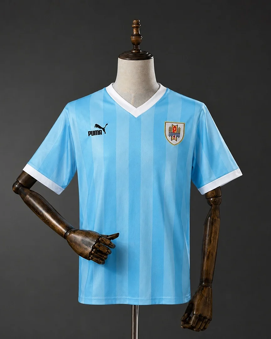 Camisola Retro Uruguai 1990 Principal
