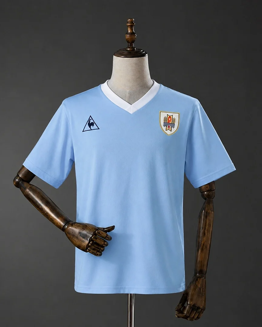 Camisola Retro Uruguai 1986 Principal