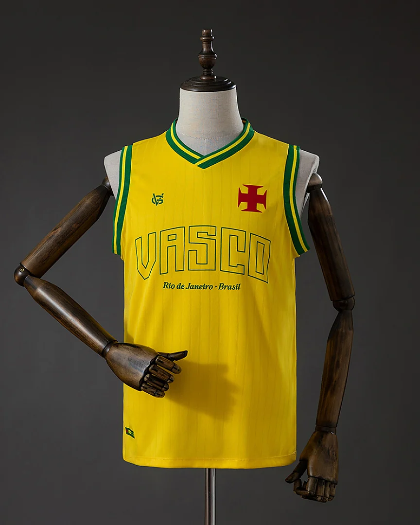 Camisola de Treino sem Mangas Vasco da Gama 2026 Edição Especial Amarela
