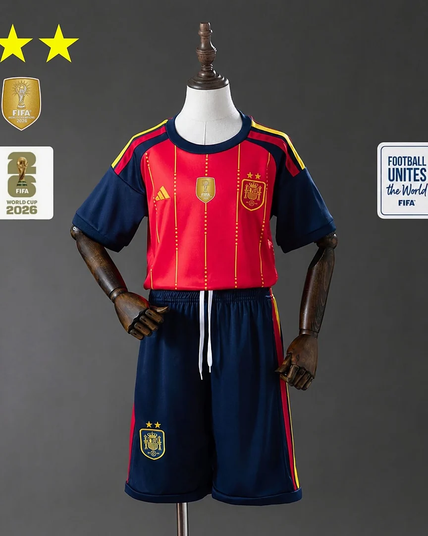 Kit Criança Espanha 2026 Principal