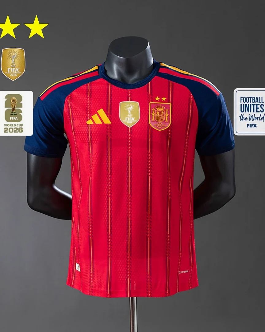 Camisola Espanha 2026 Principal Versão Jogador