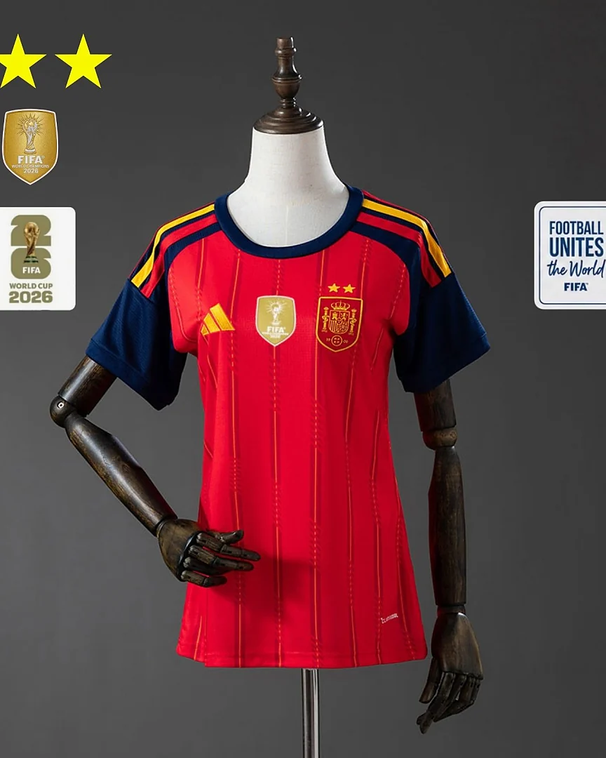 Camisola Espanha 2026 Principal Mulher