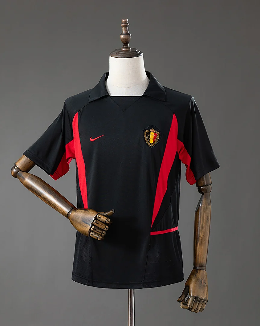 Camisola Retro Bélgica 2002 Alternativa