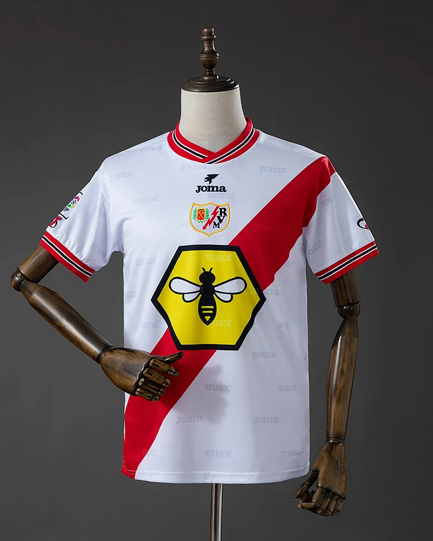 Camisola Retro Rayo Vallecano 1999/00 Principal