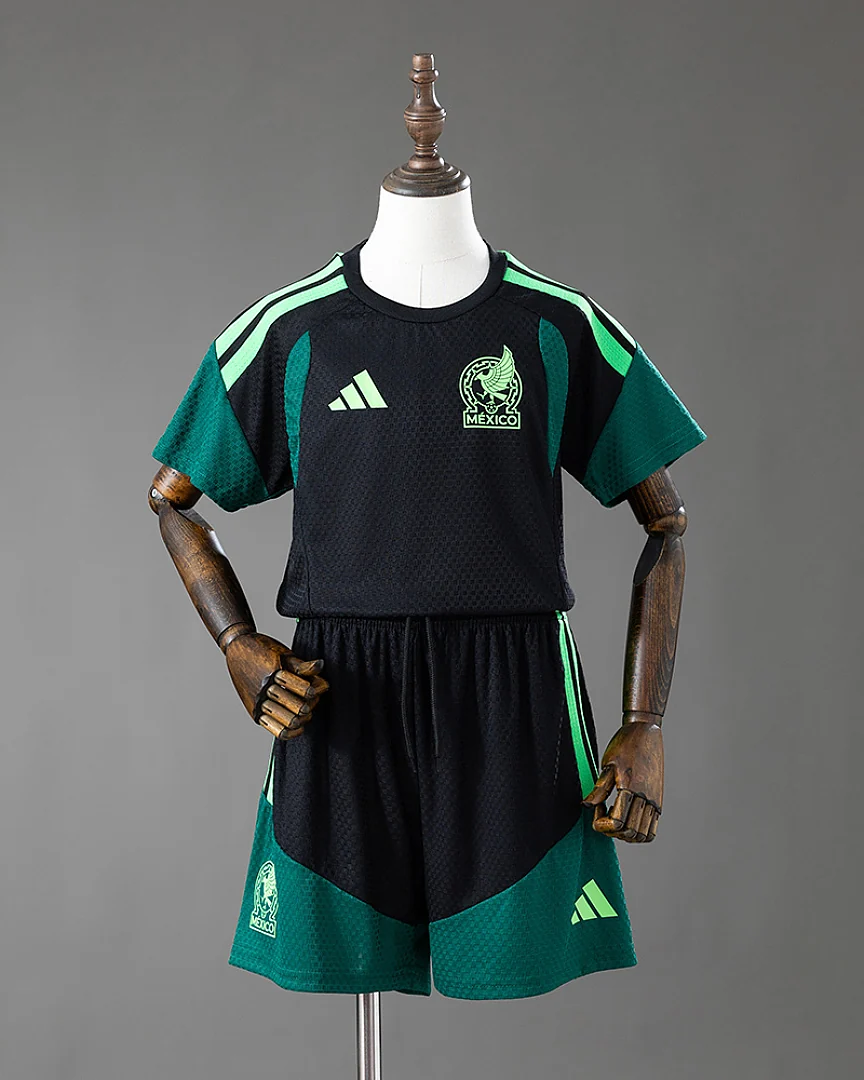 Kit Criança México 2026 Preto
