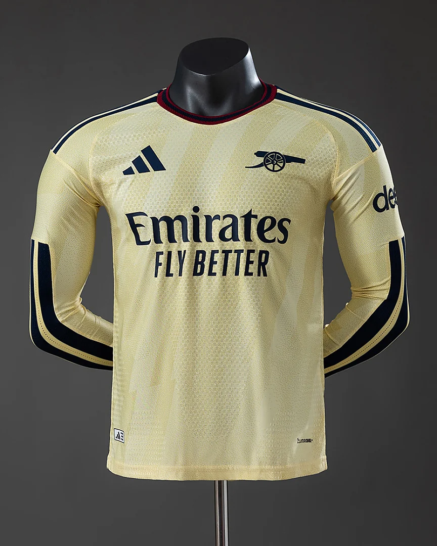 Camisola Arsenal 26/27 Terceira Versão Jogador Manga Comprida